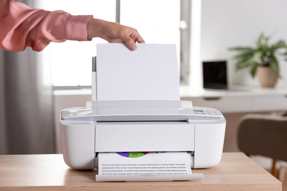 Como Trabalhar Fazendo Xerox: Negócio Lucrativo 2 impressora branca